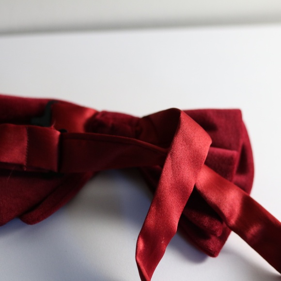 Velvet Bow Ties For Men - Picture 2 of 2